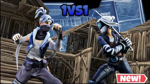 1vs1 Build Fights B&W