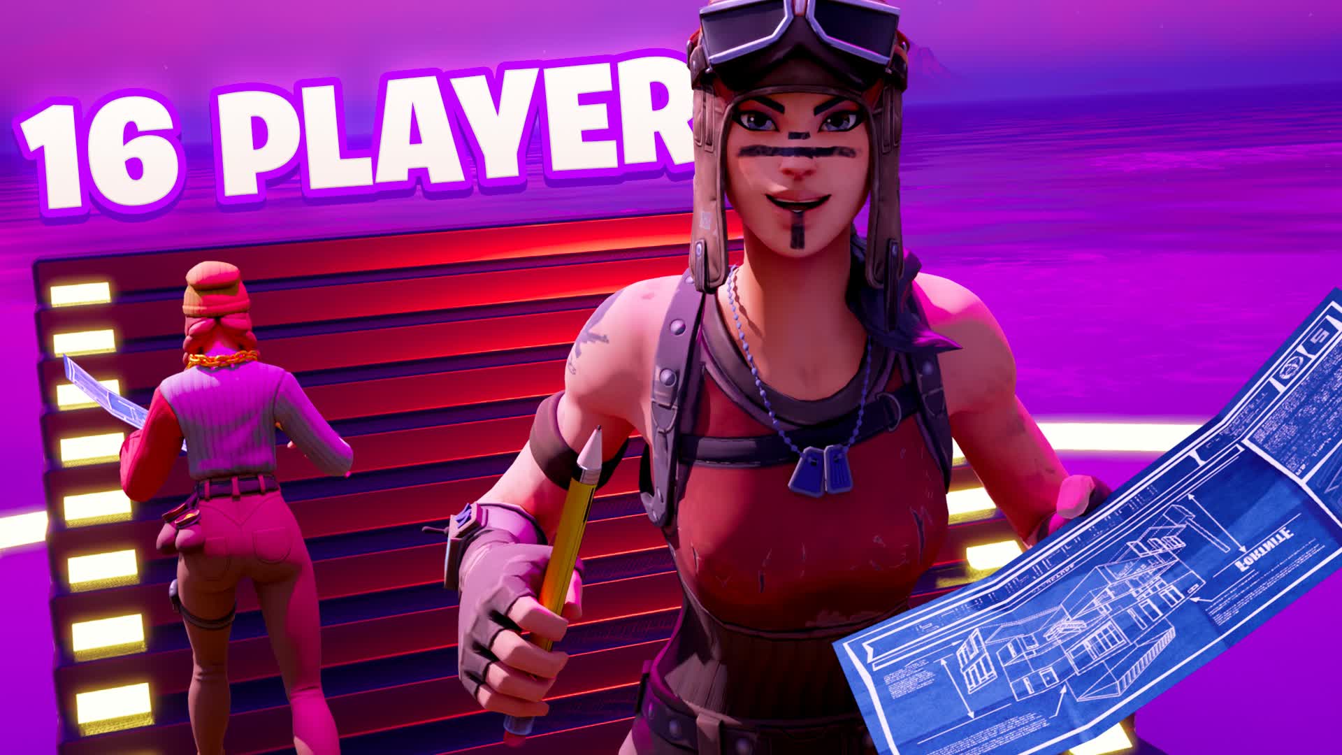 Smooth 1V1 SUNSET 16 PLAYERS 3704 4560 0885 By Obb Fortnite