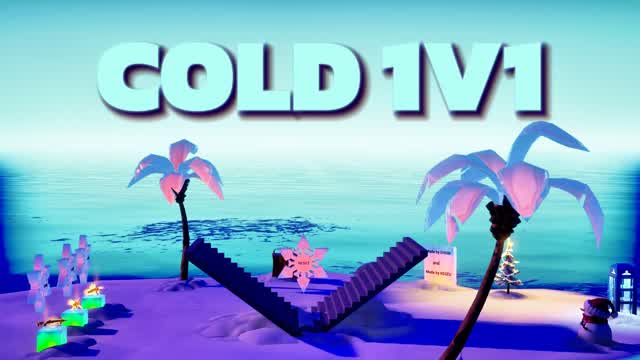 Ice cold 1v1 build fight