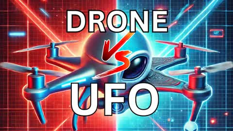 RED VS BLUE 🛸UFO VS 👾 DRONES