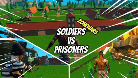 SOLDIERS vs PRISONERS *ZONEWARS*