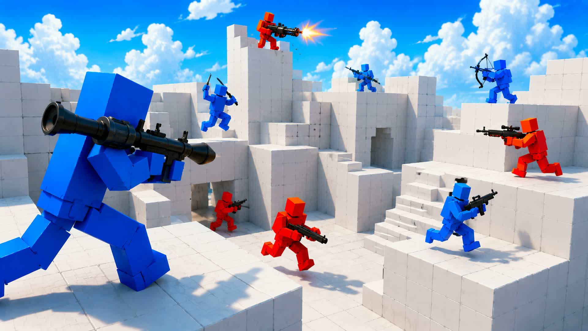 CRAZY RIVALS AURA RED VS BLUE 🔵🔴