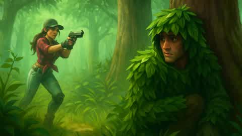 Hide and Seek in the forest