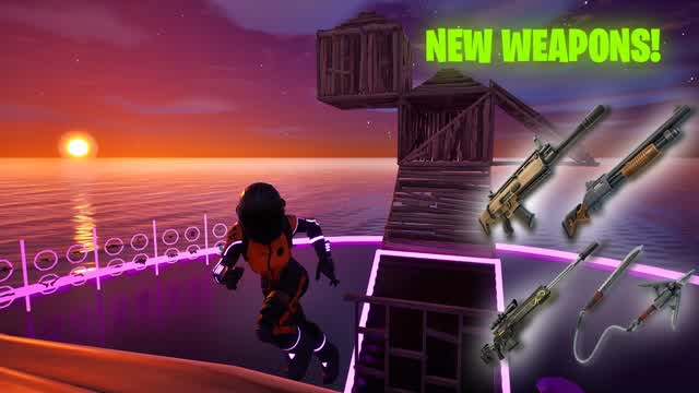 NEW WEAPONS 1v1 Build Fights (0 Delay)