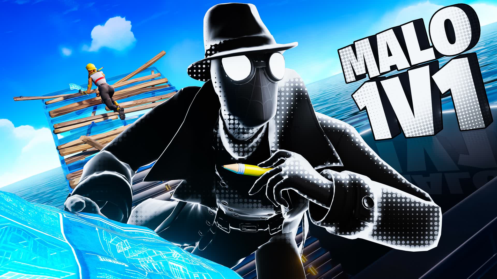 MALO 1V1 BUILD FIGHTS (200 PUMPS)