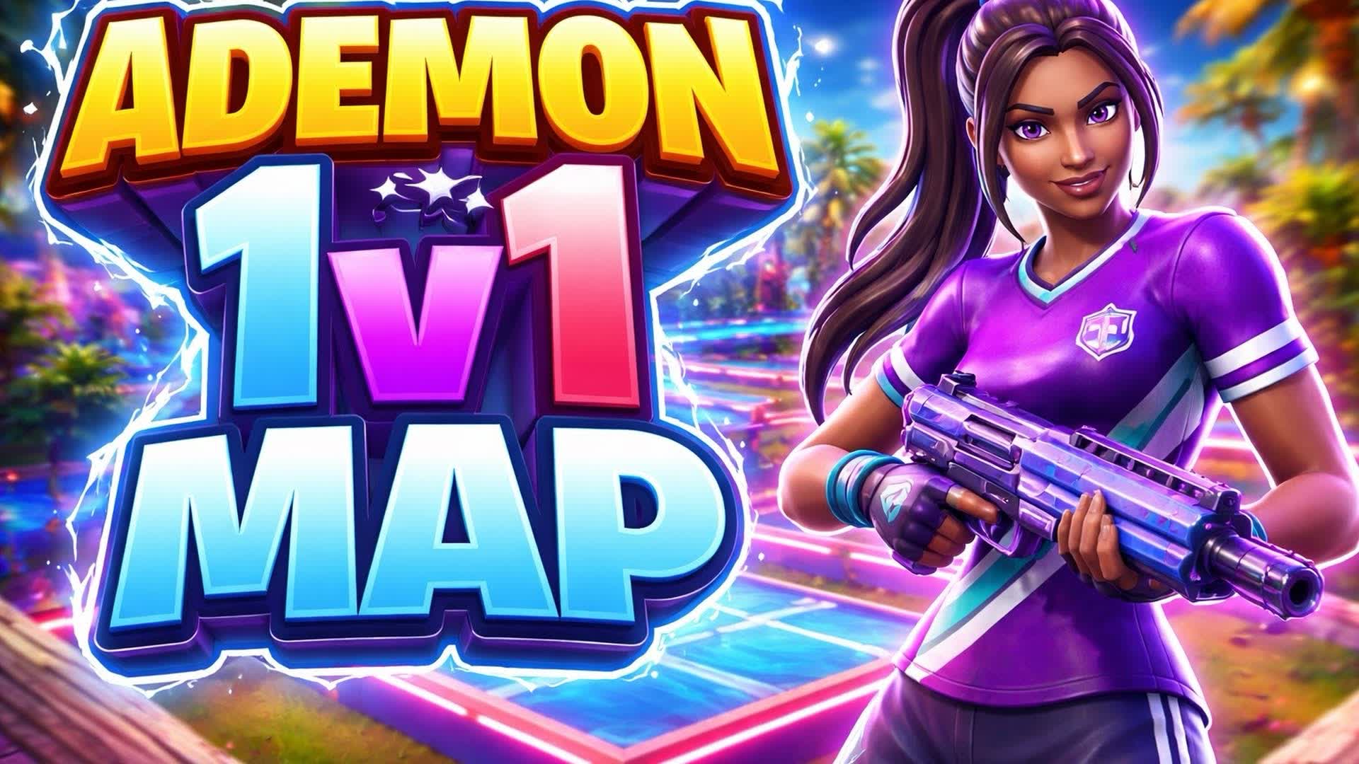 Ademon 200 pumps 1v1 map