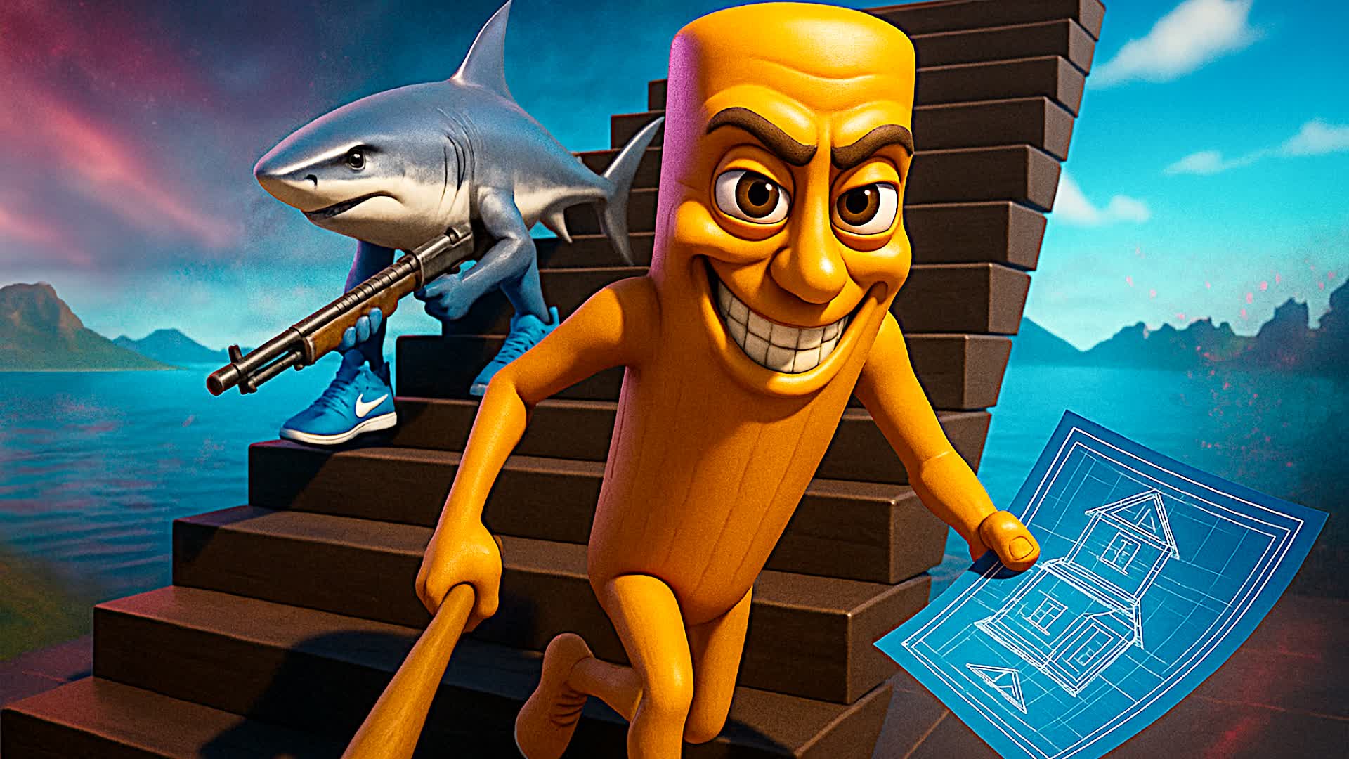 1v1 Chill BrainRot 2932-8630-0492 by boomwhat - フォートナイト