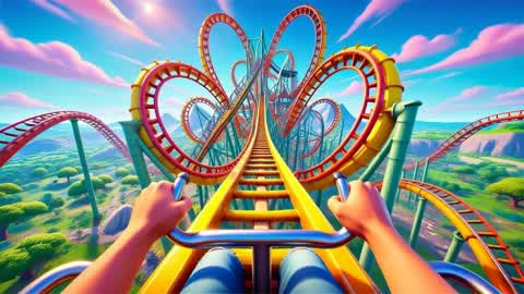 ROLLER COASTER RACE