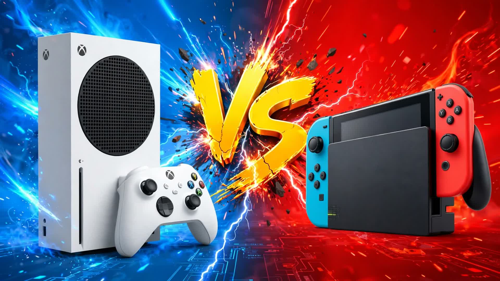 RED VS BLUE 🔴 CONSOLE WARS 🔵
