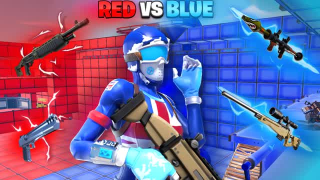 CRAZY RED VS BLUE