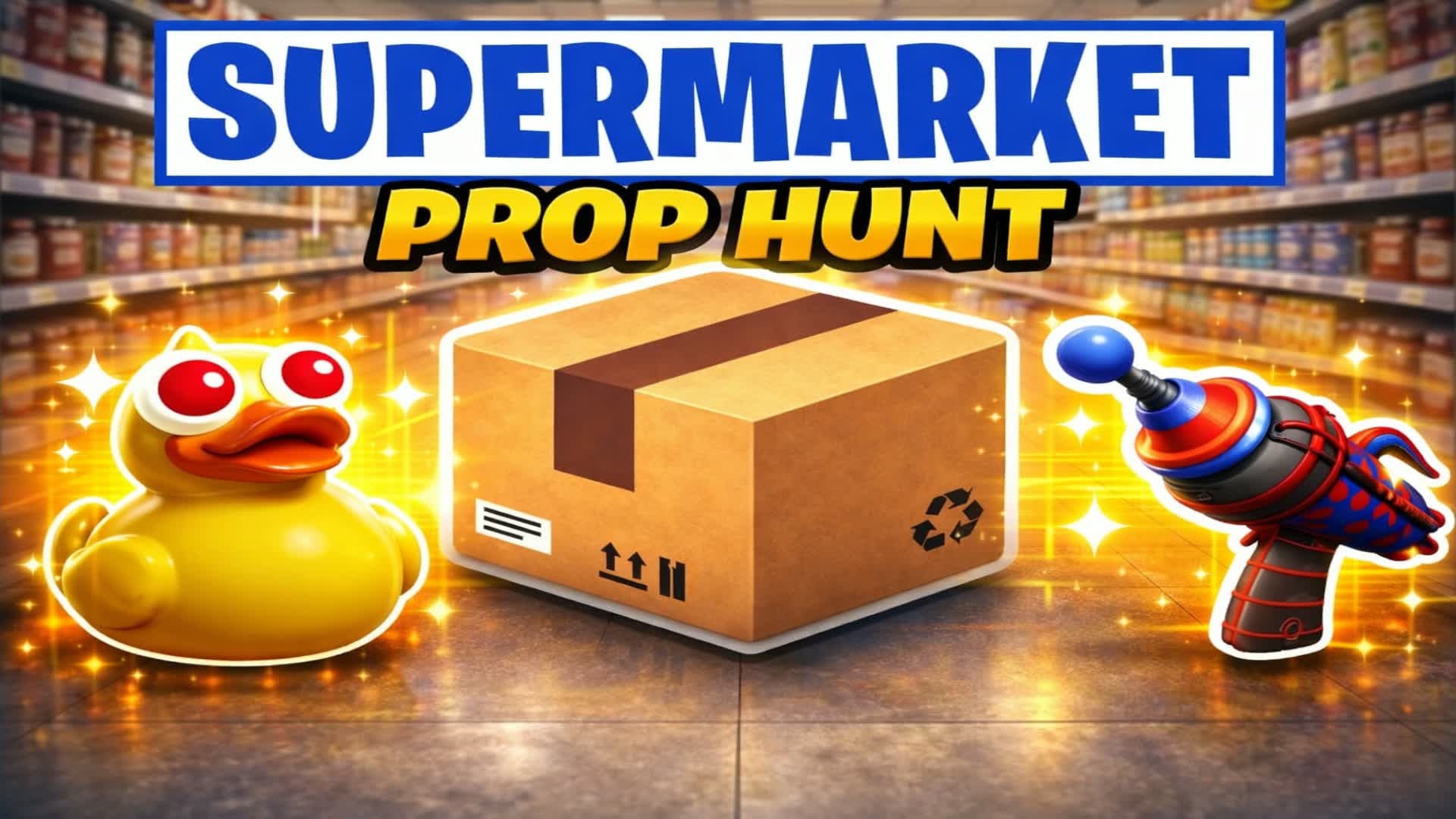 SUPERMARKET PROP HUNT 🛒 HIDE