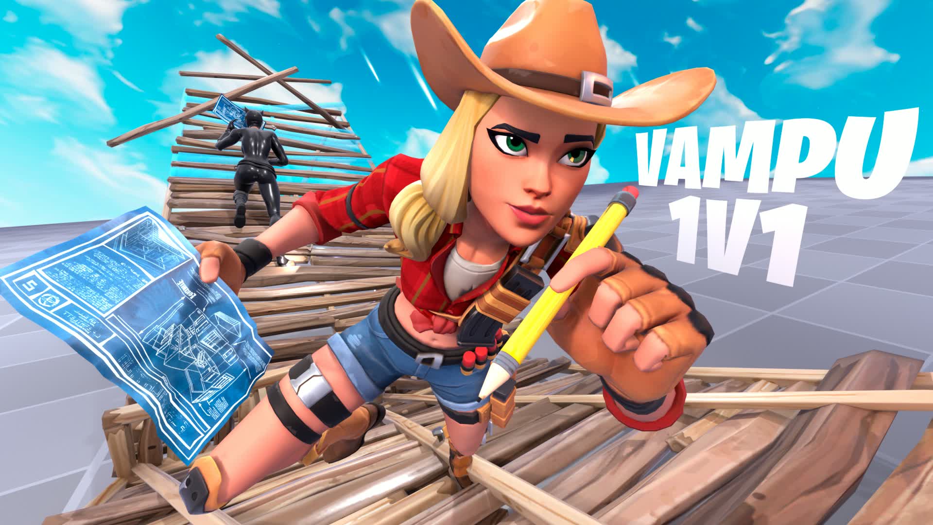 VAMPU 1V1 Build Fights (200 PUMP)