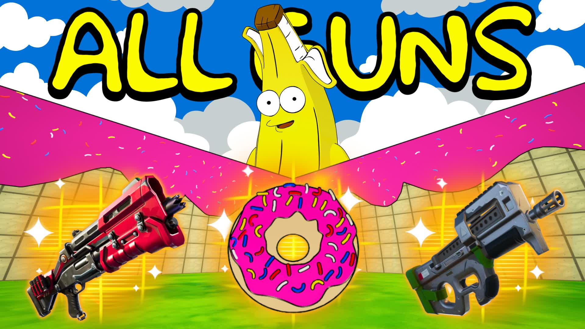 SUPER 1V1 FFA - EVERY GUN & VEHICLE