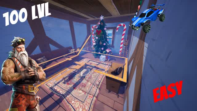 SANTA'S CABIN 100 LVL PARKOUR