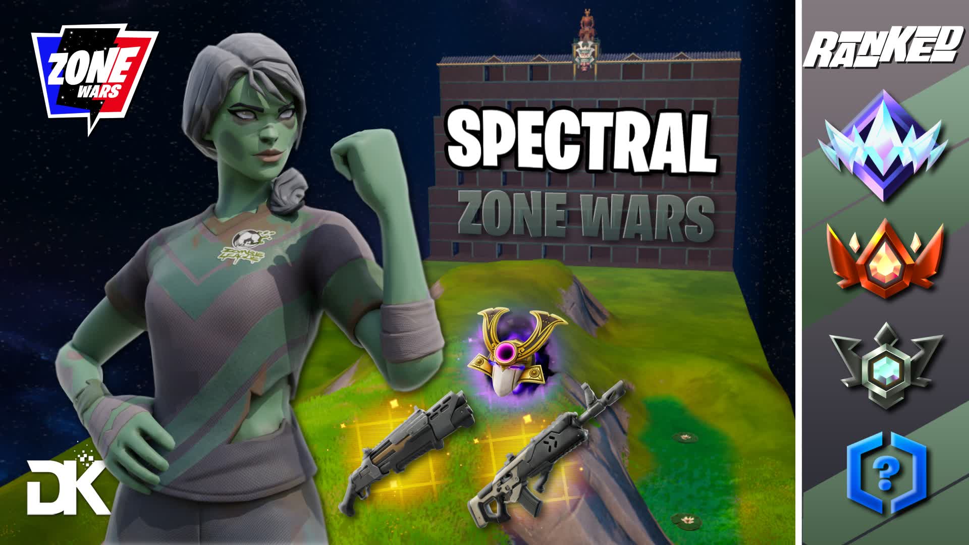 Ranked zone wars spectral 4909 8384 7627 by dkmaps fortnite