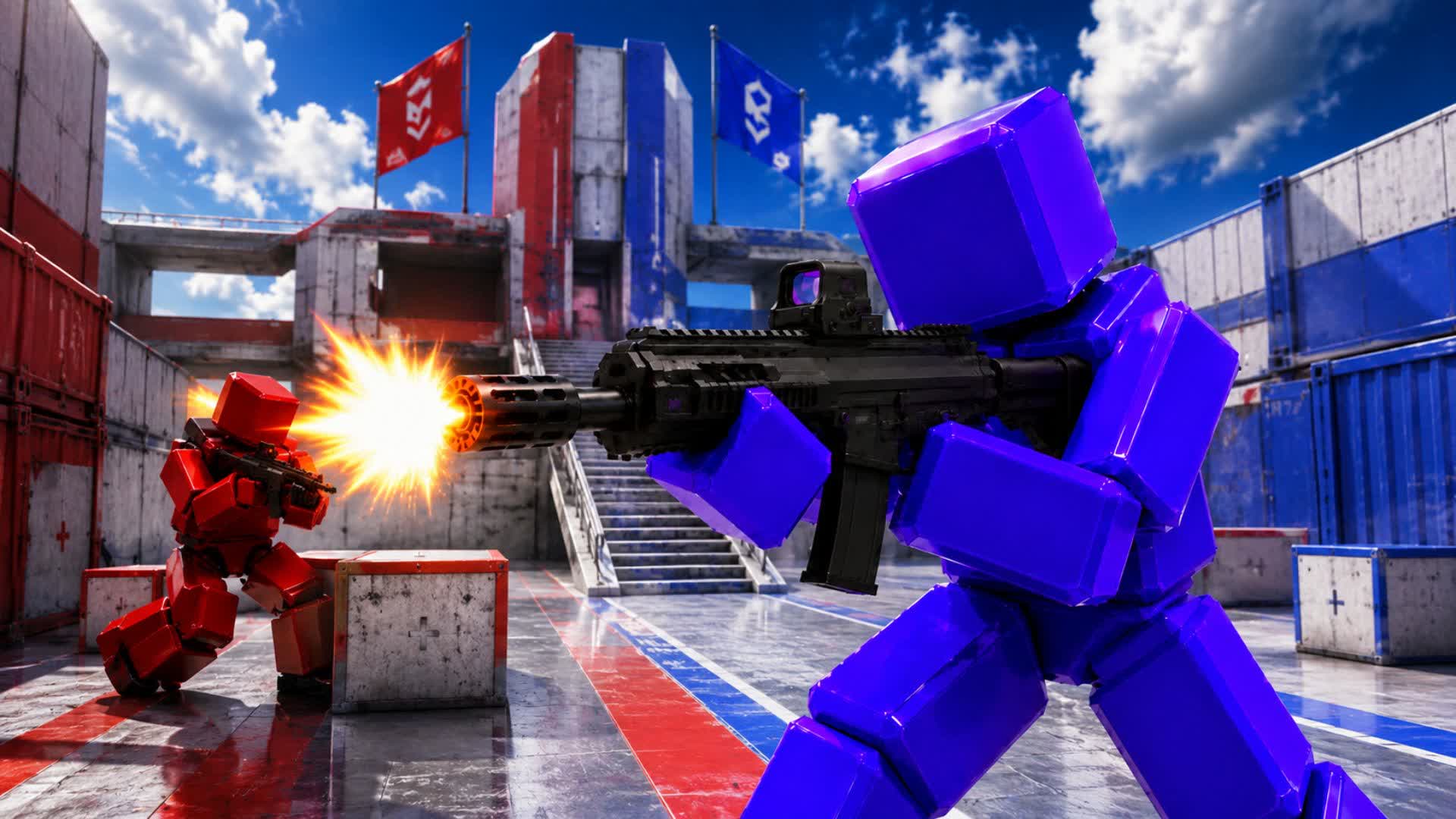 RIVALS 67 RED VS BLUE🔴 🔵(ALL GUNS)