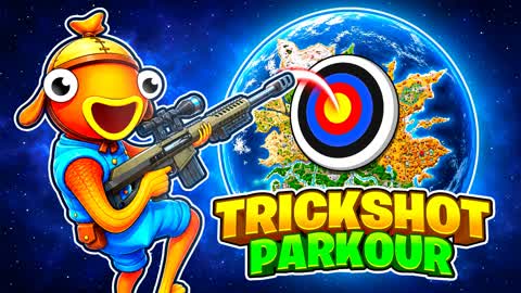 TRICK SHOT 100+ FUN 🎯(DEATHRUN PARKOUR)