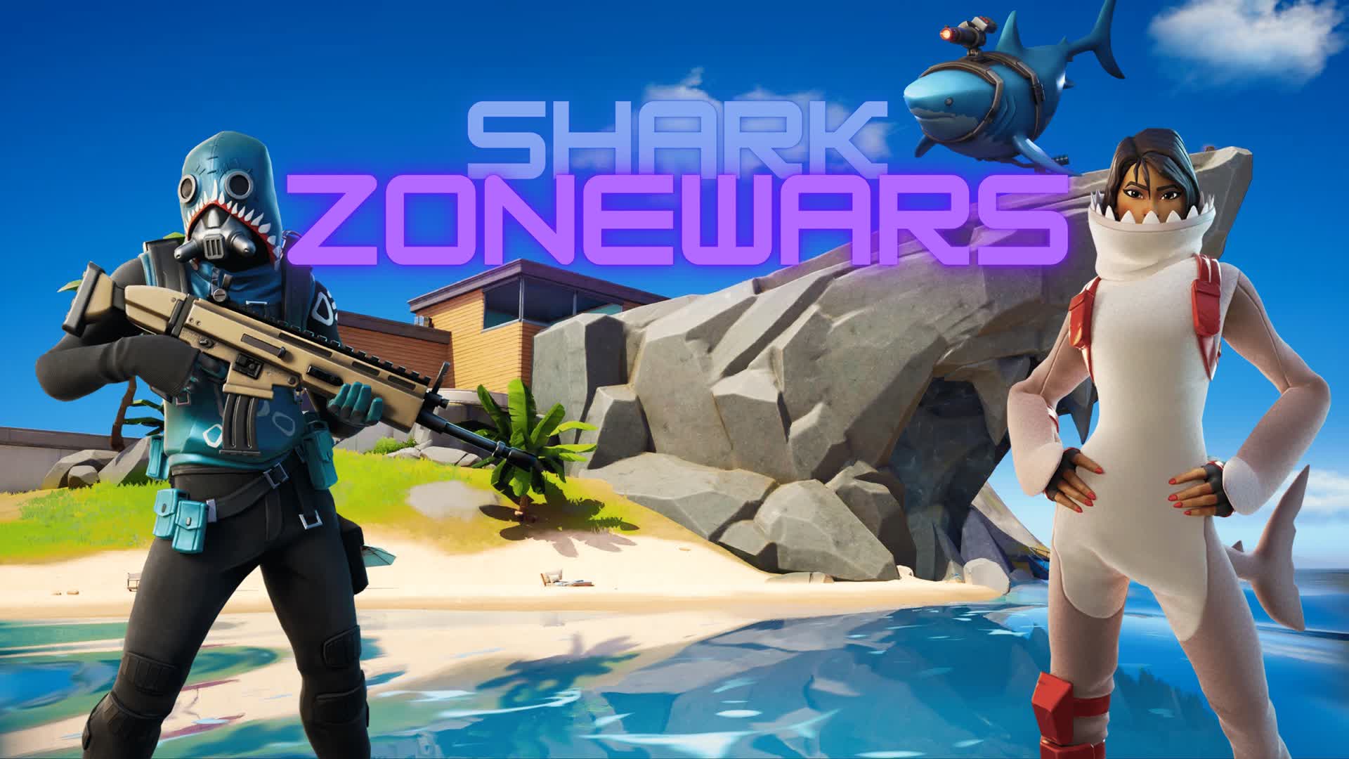 🦈 CRAZY SHARK ZONE WARS 🦈