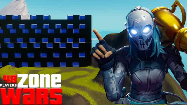 ZONE WARS SOLO  (48 PLAYERS) 🏆