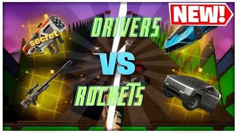 MEGARAMP!!🔫Snipers&Rockets vs Drivers🚗
