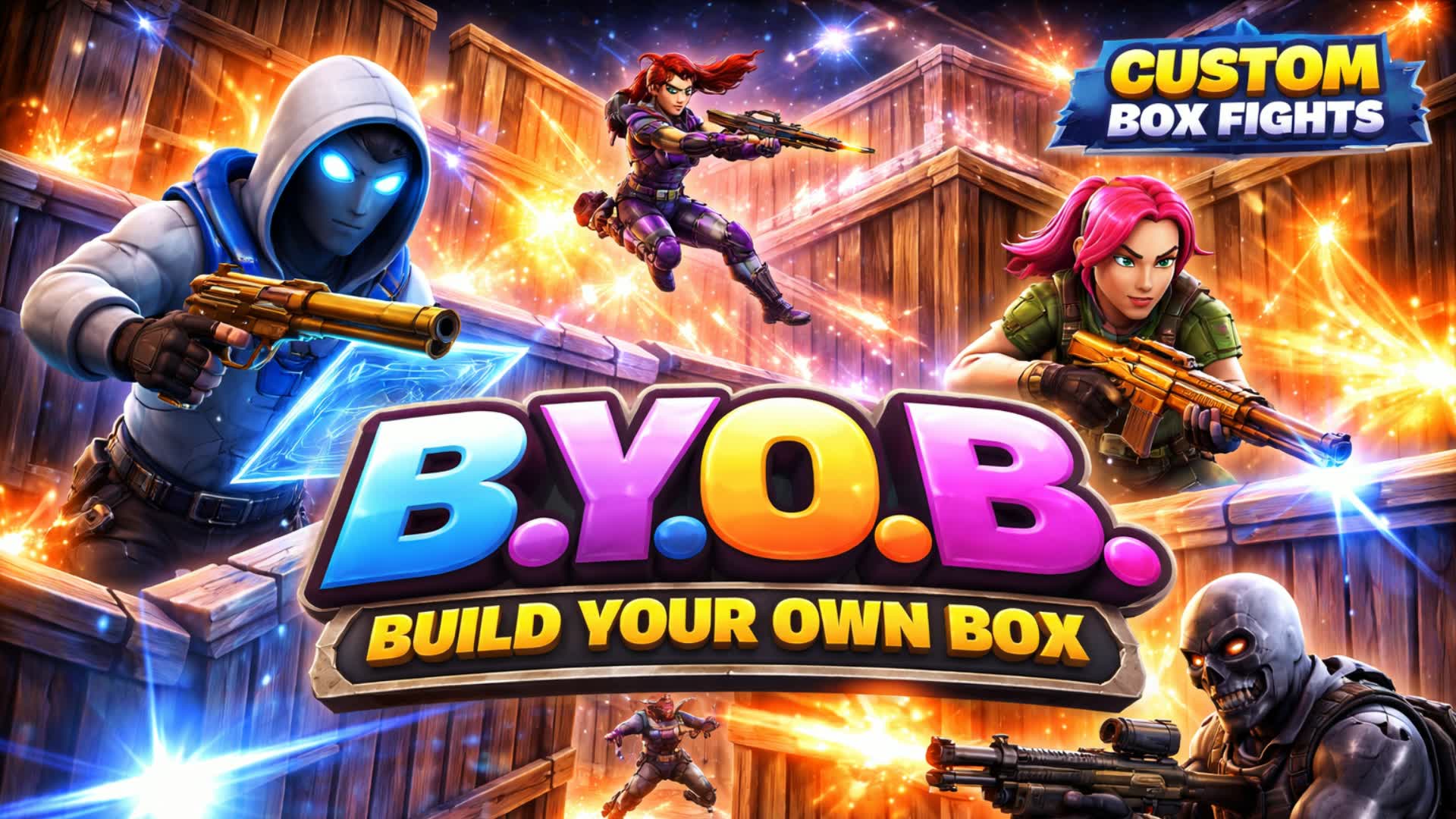 🔥QTZ'z⛏️BYOB📦カスタムボックスファイト💥