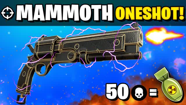 🎯MAMMOTH ONE SHOT💥GUN GAME👑