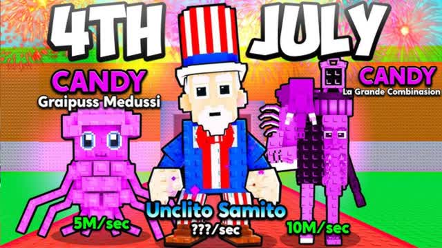 4th Of July Steal The Brainrot MODDED