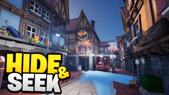 CHRISTMAS STREET HIDE AND SEEK