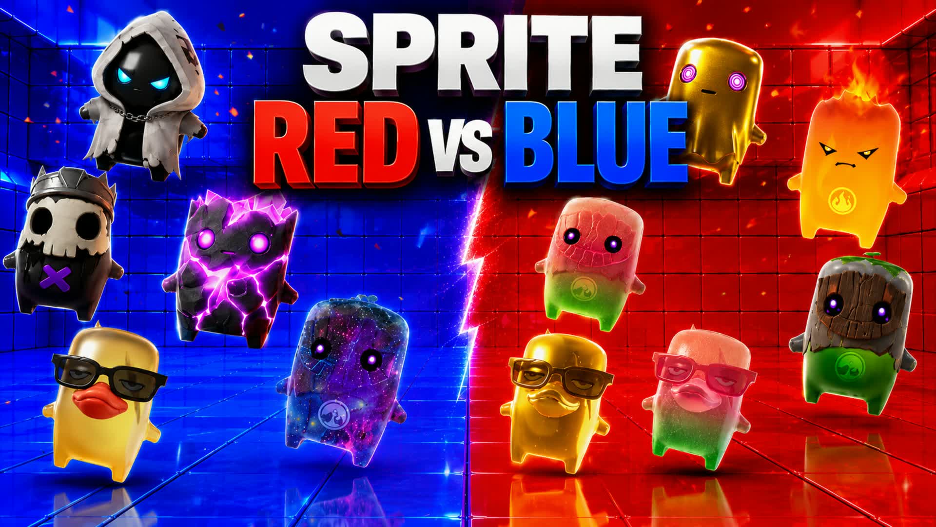 RED VS BLUE AIM SHOOT🔴🔵