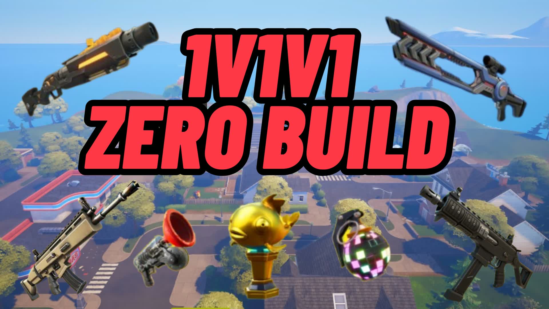 1v1v1 ゼロビルド