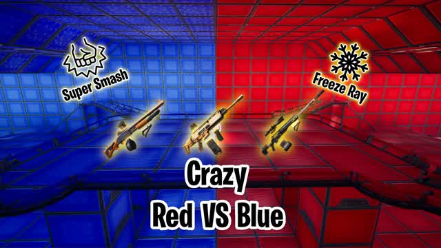 Crazy Red VS Blue🔴🔵