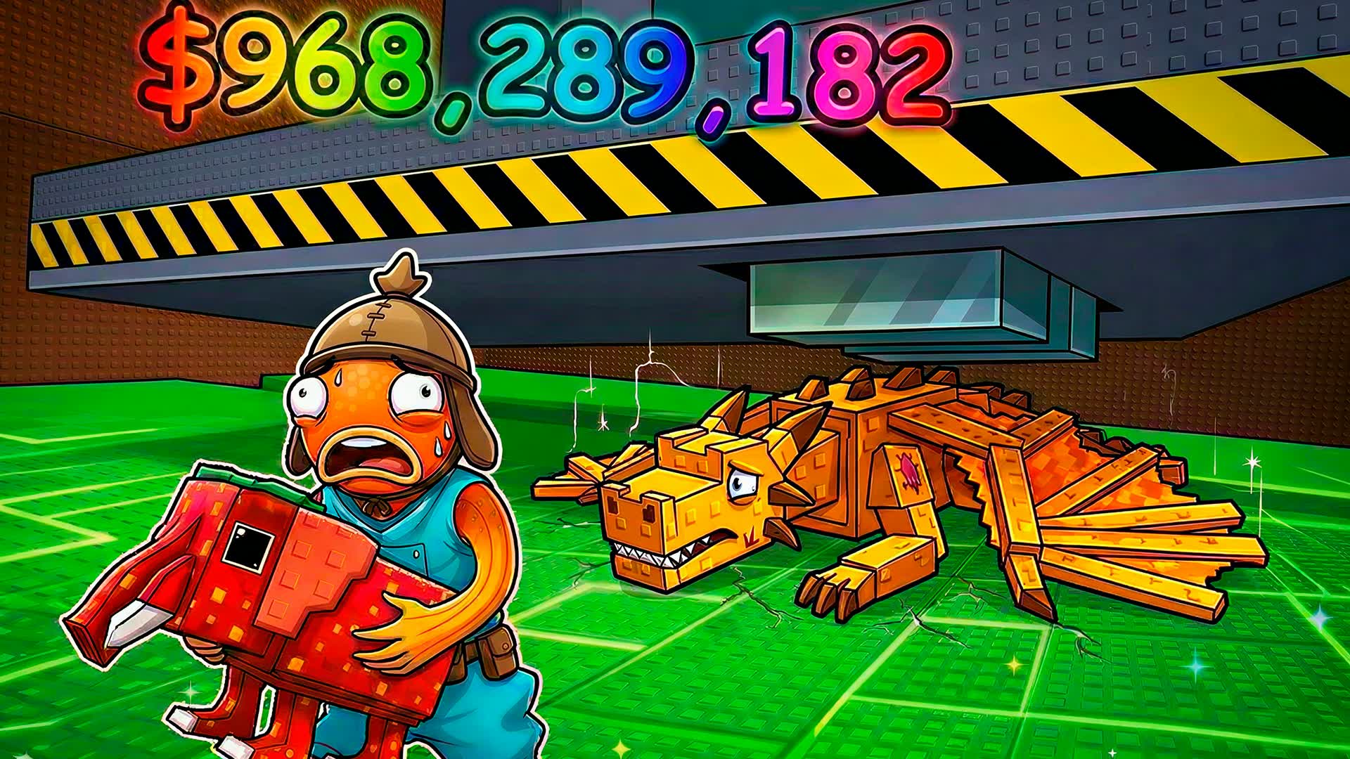 999 TONS vs BRAINROT! - fortnite