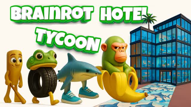 BRAINROT HOTEL TYCOON🏝️