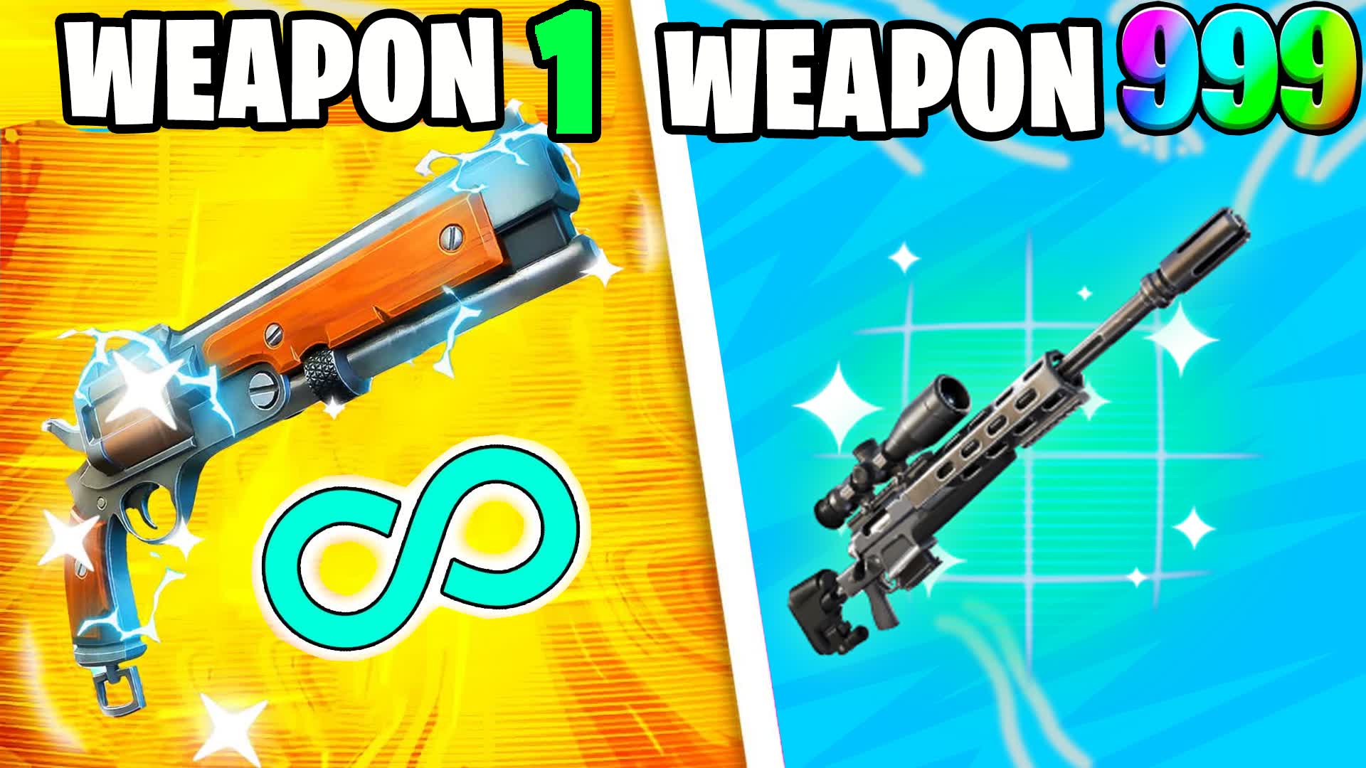 ⭐️ FOREVER GUN GAME 🔫ONE SHOT 🎯