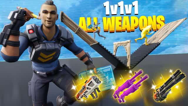 FFA 1v1v1 ALL WEAPONS PRACTICE