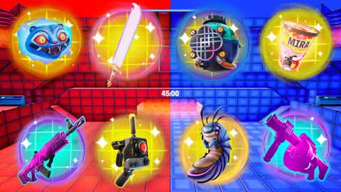 ELEGANT RED VS BLUE - FREE FOR ALL 🔴🔵