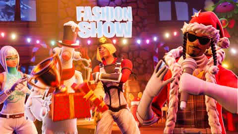 🎁 Festive Streamer Fashion Show 🎄