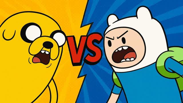 Adventure Time Yellow Vs Blue