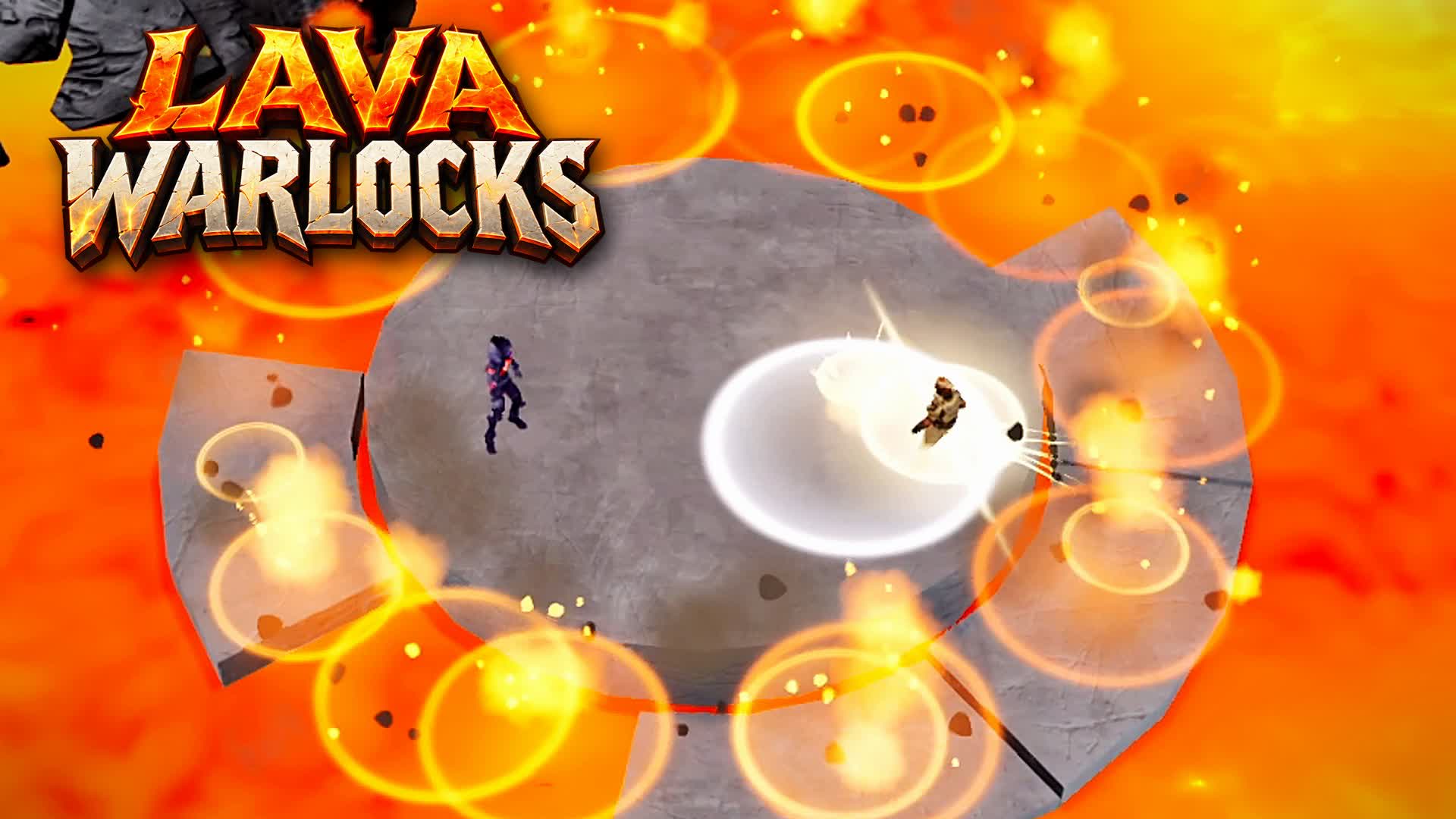 Lava Warlocks: Knockback Arena - Fortnite island 2753-9325-6469 by Muri03