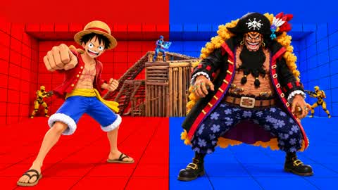 RED VS BLUE RVB LUFFY