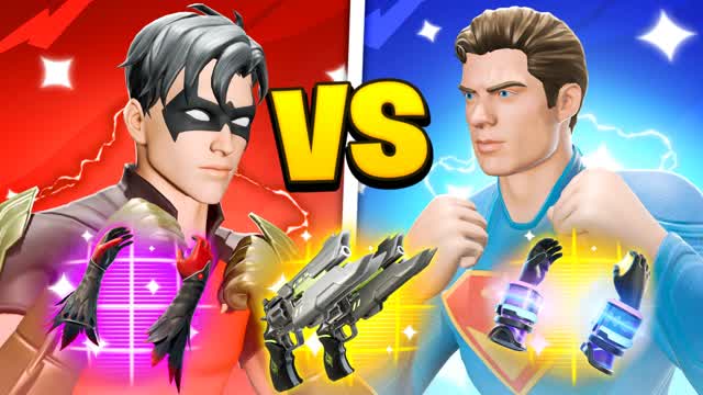 SUPERMAN VS ROBIN⭐️RED VS BLUE🔴🔵