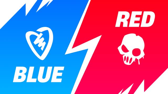 Blue VS Red | الأزرق ضد الأحمر