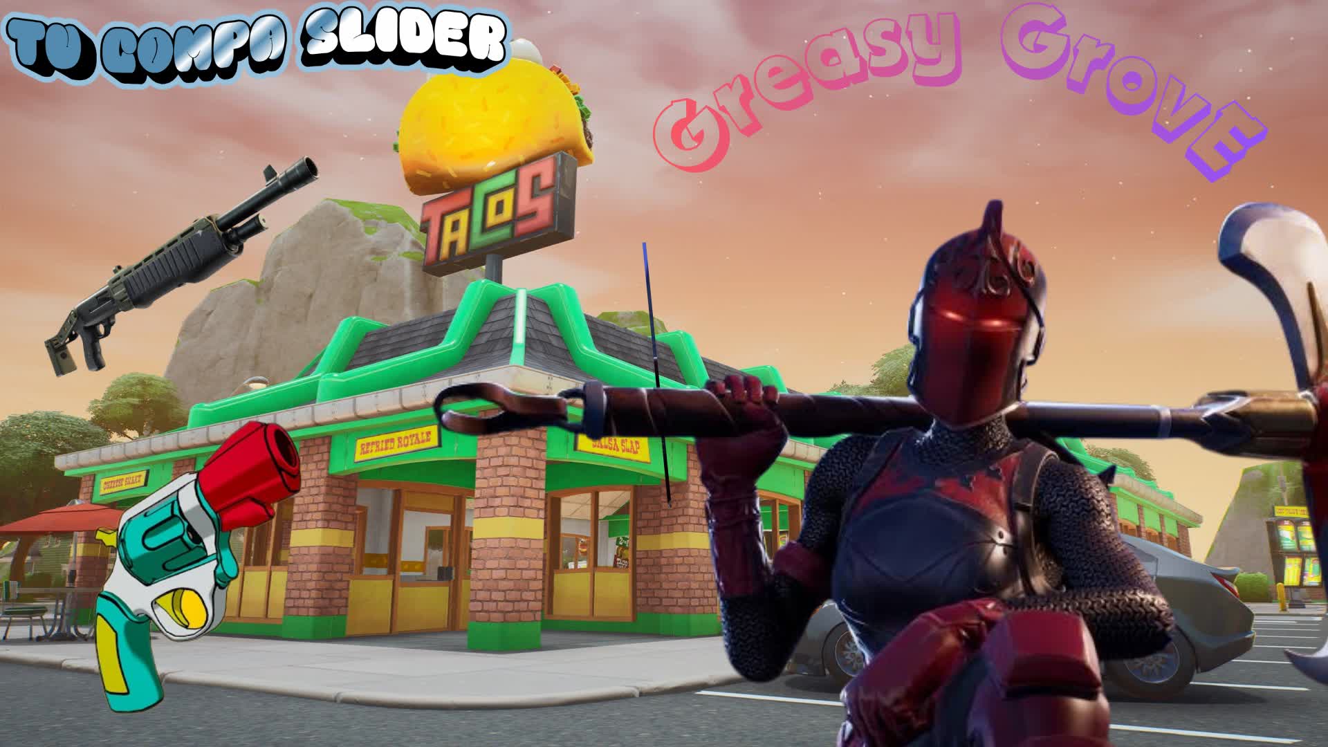 グリーシーグローブ PVP ゾーンウォーズ