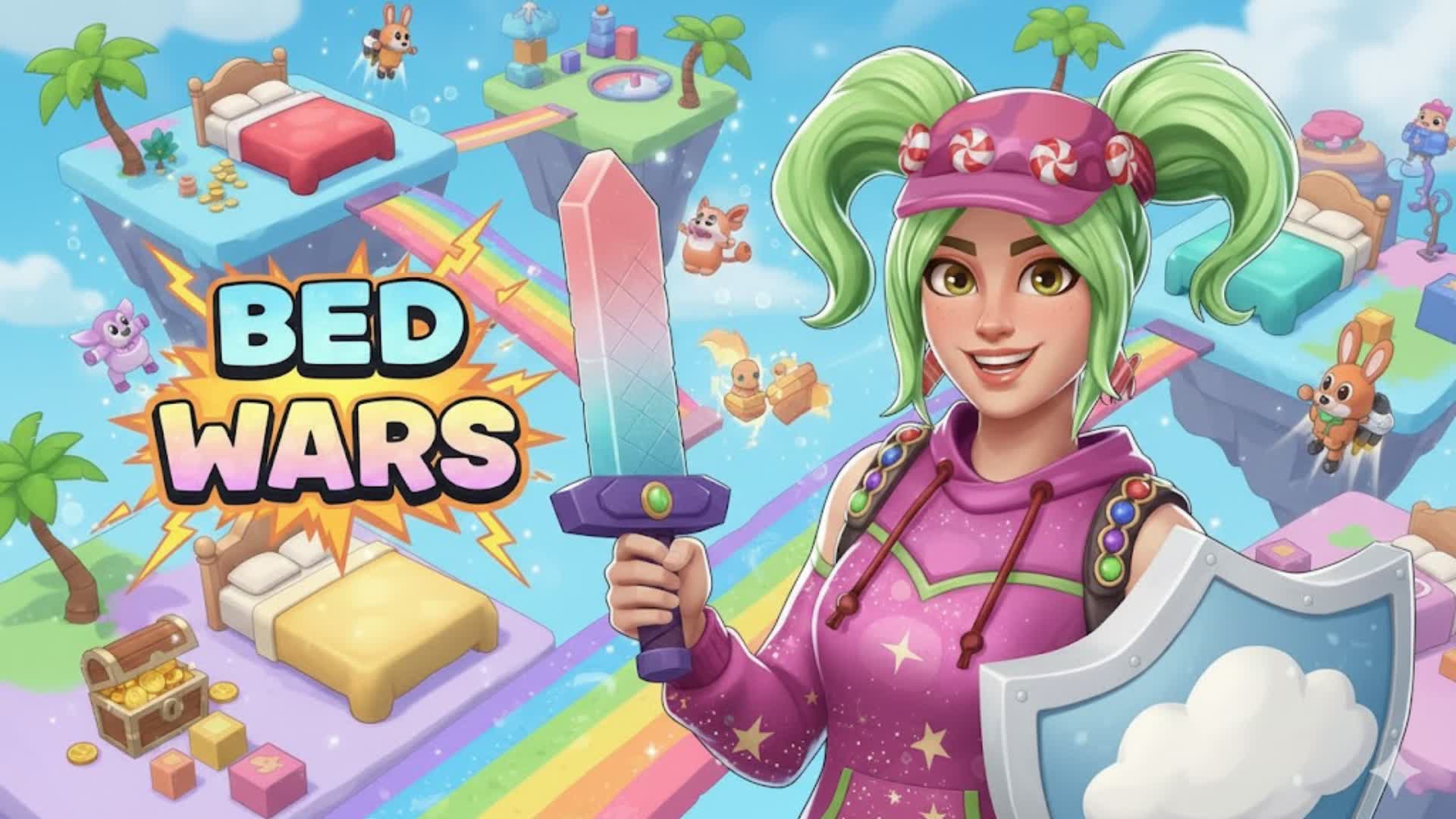 Emerald Bed Wars Duo