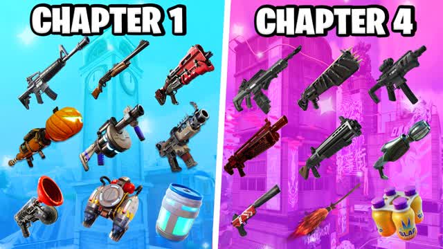 🔥 OG VS CHAPTER 4🔥 6927-9475-3234 by smalczyk - フォートナイト