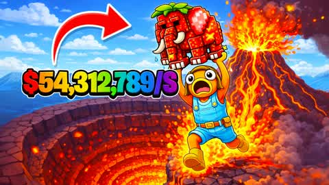 Survive Volcano for Brainrots