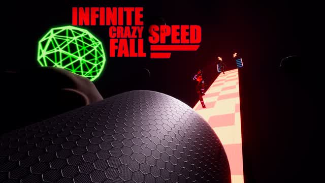 Infinite Crazy Speed Fall⛷️☄️
