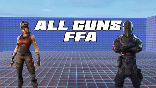 ALL GUNS FFA جميع البنادق || すべての銃 😎⭐