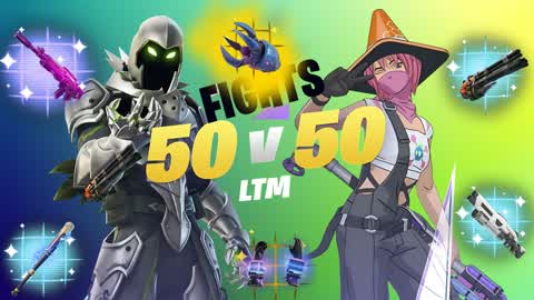 CRAZY 50v50 SUPER FIGHTS 💥 50 vs 50