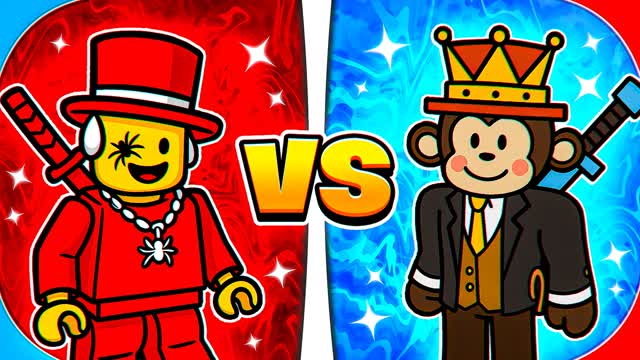 MEGA SAMMY VS JANDEL RED VS BLUE 🔴🔵